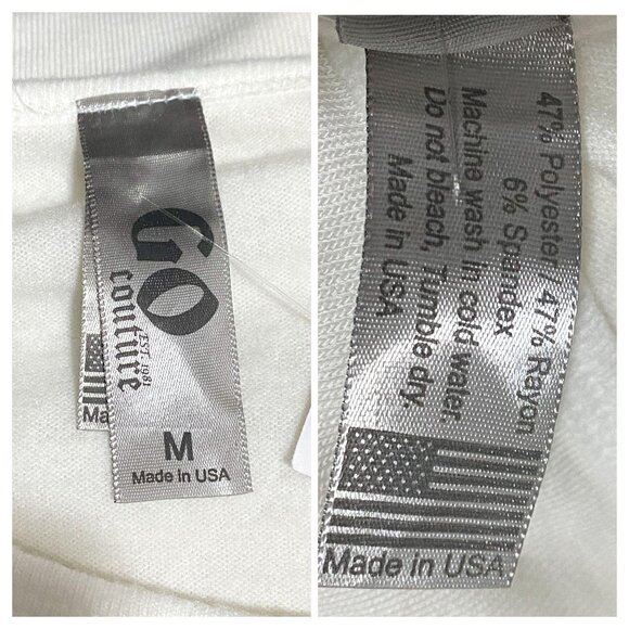 New Go Couture Flocking Birds Print Tunic Sweater - Picture 7 of 8